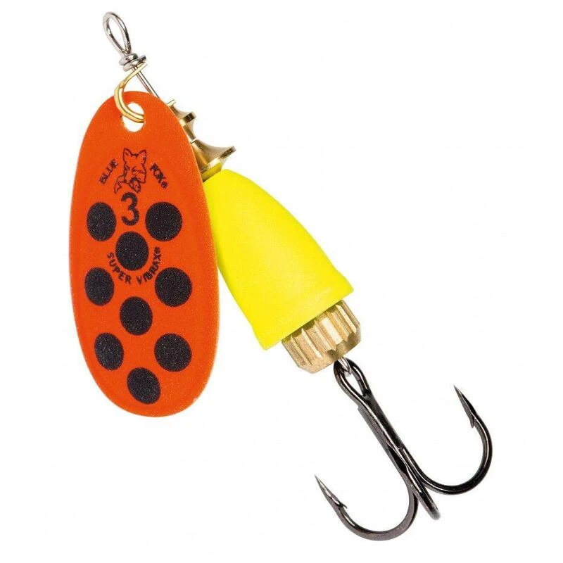 Cuiller Blue Fox Vibrax UV (8g - OBYU - 3) 3 Cuiller Blue Fox Vibrax UV (8g - OBYU - 3)