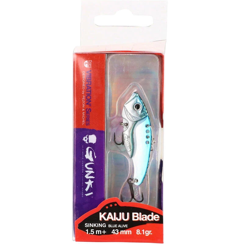 GUNKI Leurre Pêche Aux Leurres Carnassier KAIJU BLADE 43 BLUE ALIVE 4 GUNKI Leurre Pêche Aux Leurres Carnassier KAIJU BLADE 43 BLUE ALIVE – Image 2