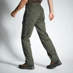 PANTALON CARGO RESISTANT STEPPE 300 VERT -Pêche Soldes Boutique pantalon cargo resistant steppe 300 vert 2