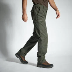PANTALON CARGO RESISTANT STEPPE 300 VERT -Pêche Soldes Boutique pantalon cargo resistant steppe 300 vert 8