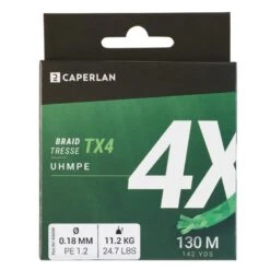 TRESSE PECHE AUX LEURRES TX4 VERT CHART 130M 7 TRESSE PECHE AUX LEURRES TX4 VERT CHART 130M -Pêche Soldes Boutique tresse peche aux leurres tx4 vert chart 130m 2
