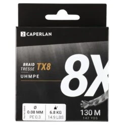 TRESSE PECHE AUX LEURRES TX8 GRIS 130M 7 TRESSE PECHE AUX LEURRES TX8 GRIS 130M -Pêche Soldes Boutique tresse peche aux leurres tx8 gris 130m 2