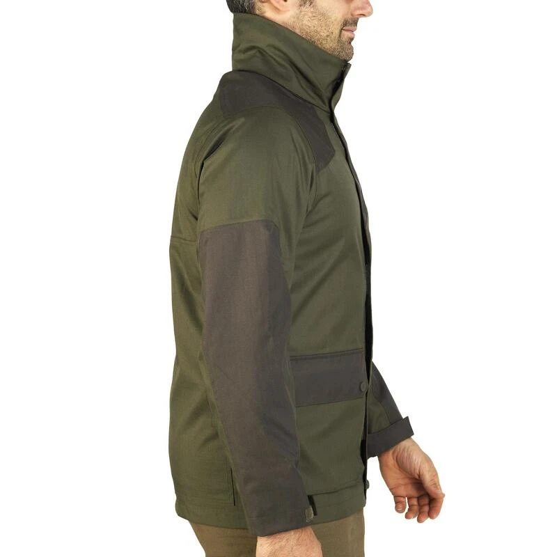 VESTE CHASSE Imperméable VERTE 500 9 VESTE CHASSE Imperméable VERTE 500 – Image 7