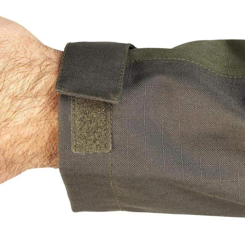 VESTE CHASSE Imperméable VERTE 500 11 VESTE CHASSE Imperméable VERTE 500 – Image 9